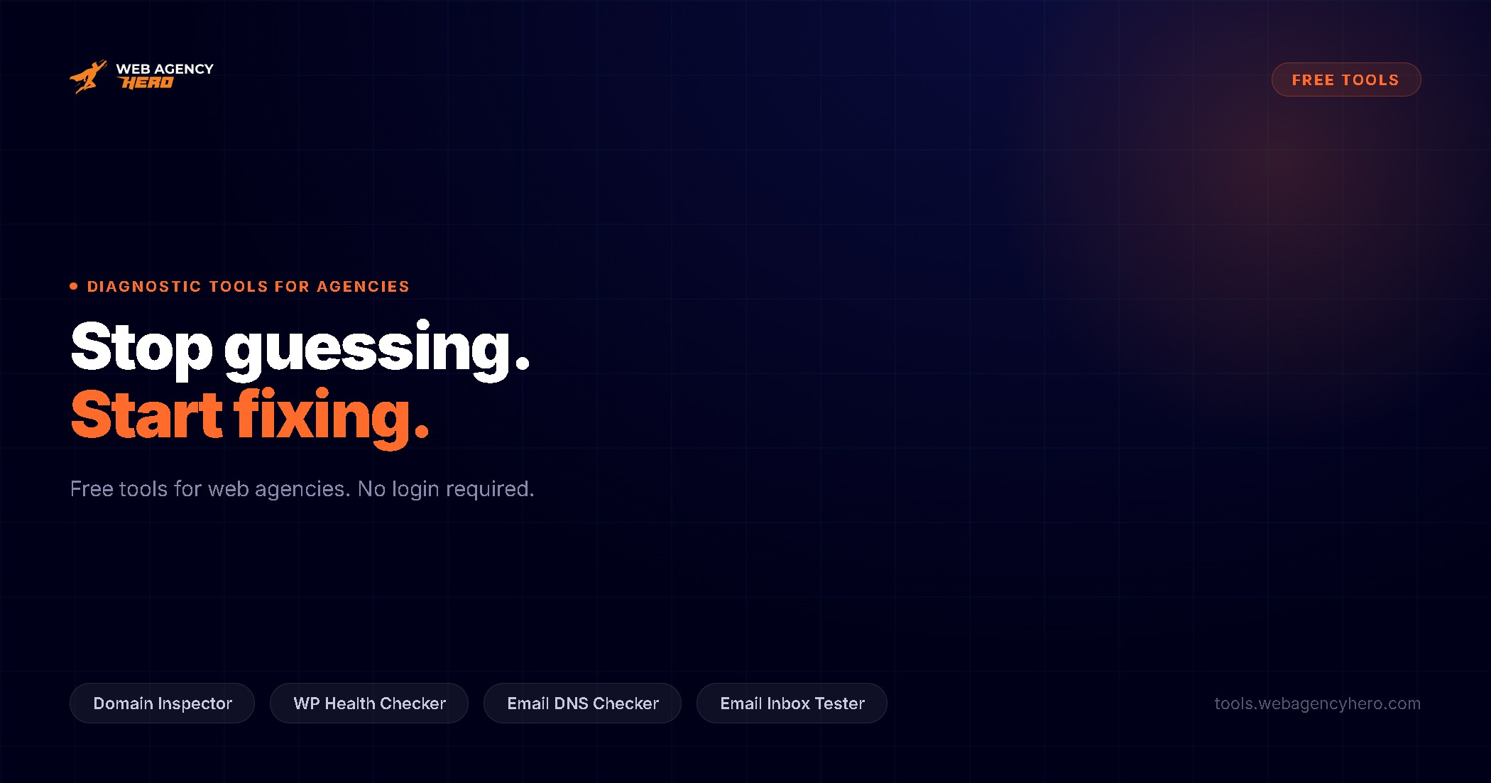 WP Health Checker | Web Agency Hero